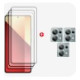 6-in-1 For Redmi Note 13 Pro 4G Glass Xiaomi Redmi Note 13 Pro 4G Glass Full 9H Screen Protector Redmi Note 13 Pro 4G Lens Glass