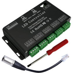 12 Channel DMX Decoder RGB LED Controller 60A