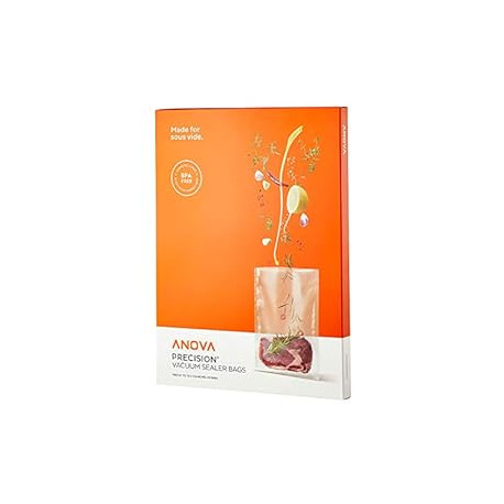 Pre-Cut Sous Vide Vacuum Sealer bags, One size, Clear,ANVB01