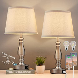 Lamps for Bedrooms Set of 2