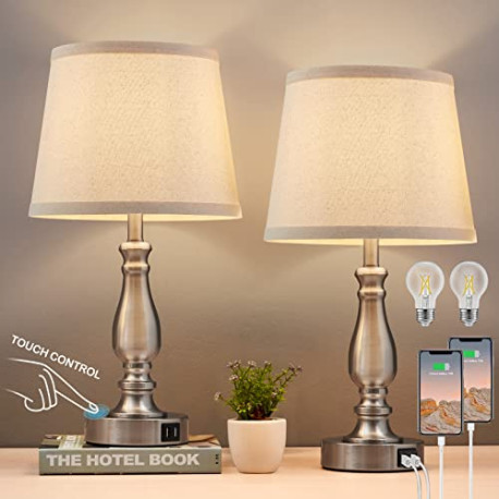 Lamps for Bedrooms Set of 2