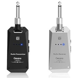 Wireless Guitar Transmitter Receiver Set