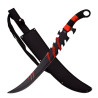 Short Sword With Sheath, Red, 25"/3mm
