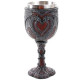 Dragon Heart Love Goblet Wine Cup 7 inch