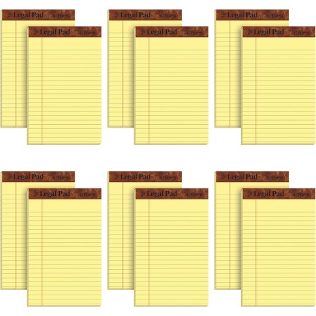 5 x 8 Legal Pads, 12 Pack