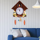 Wooden Wall Clock, Handicraft Vintage Cuckoo
