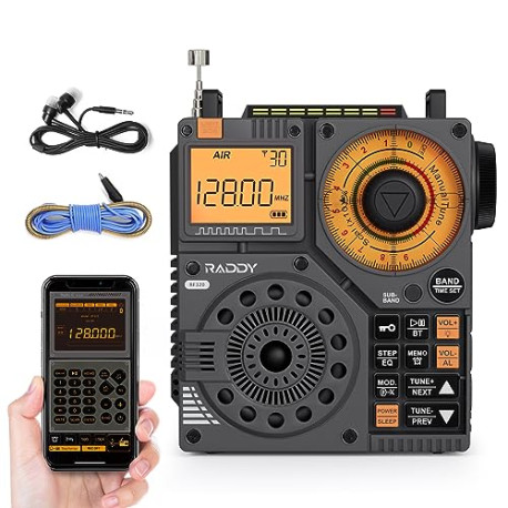 Raddy RF320 APP Control Shortwave Radio
