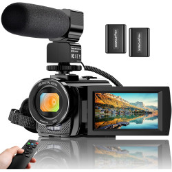 Video Camera YouTube Vlogging Camera Recorder FHD 1080P