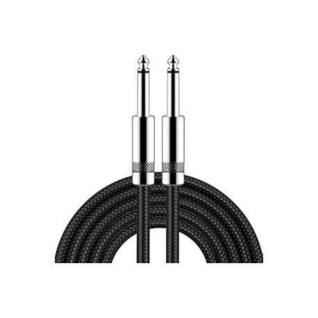 Guitar Cable 10 ft Electric Instrument Cable Bass AMP Cord 1/4 Straight to Straight for Electric