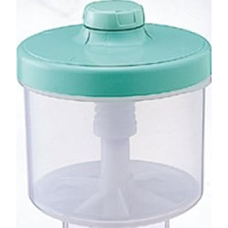 Instant Pickle Container, Round, Green, 0.8 gal (3 L)