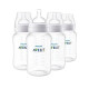 Philips Avent Anti-Colic Baby Bottles, 11oz, 4pk, Clear, SCY106/04