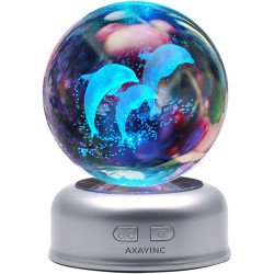 3D Crystal Ball Night Light
