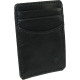 Columbia Men's Leather Front Pocket Wallet Card Holder for Travel