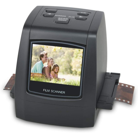 22MP All-in-1 Film & Slide Scanner, Converts 35mm