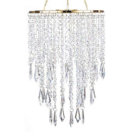Modern Mini Chandelier Shade,H12.9 X W8.66