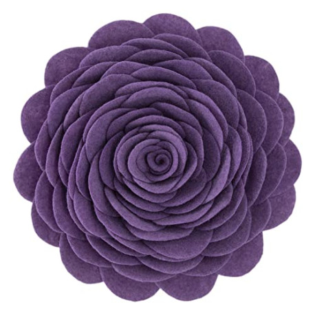 3D Flower Decorative Throw Pillow