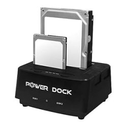 USB 3.0 to Dual Bay SATA / SSD Hard Drive Docking Station