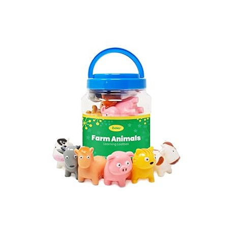 Boley Farm Animals Bath Toys Bucket