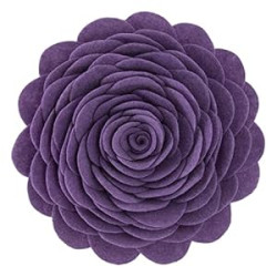 3D Flower Decorative Throw Pillow