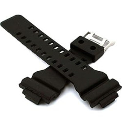 Casio GA-100 Black resin watch strap