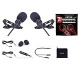 Clip On Lavalier Lapel Microphone 2 Pack Set