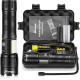 Flashlights Rechargeable LED High Lumens, Powerful 900,000