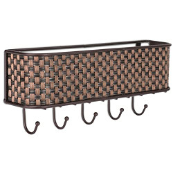 Wall Mounted Key and Mail Rack Organizer