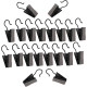 Pack of 50 Small Metal Curtain Clips for Curtain