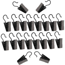 Pack of 50 Small Metal Curtain Clips for Curtain