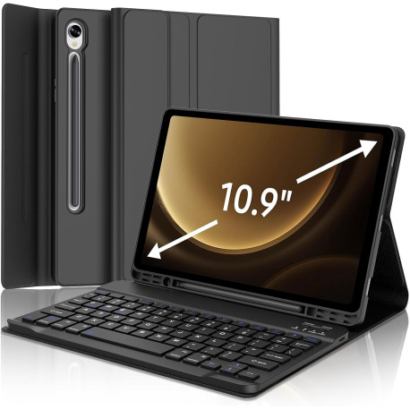 Keyboard Case for Samsung Galaxy Tab S9 FE 10.9-inch