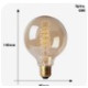 2PCS/lot 40W Retro Vintage Edison Bulb E27 Filament G95