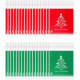 200 Pieces Christmas Treat Bags Clear