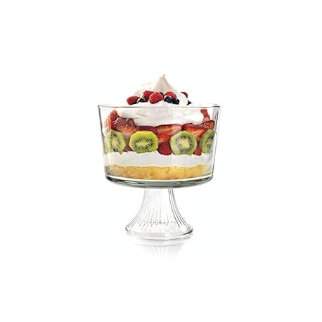 Glass Trifle Bowl, 104 oz