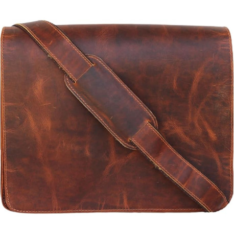 leather messenger bag laptop
