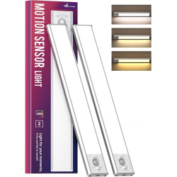 Lights 2 Pack, 3 Color Temperature Closet Lights