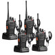 Two Way Radios with Flashlight Li-ion Battery and Charger（4 Pack）