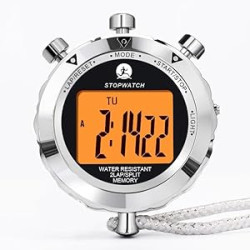 Stopwatch Timer, Digital Stop Watch with 0.01second & 0.001second Timing