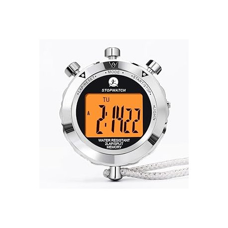 Stopwatch Timer, Digital Stop Watch with 0.01second & 0.001second Timing