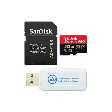 SanDisk 512GB Extreme Pro MicroSD Memory