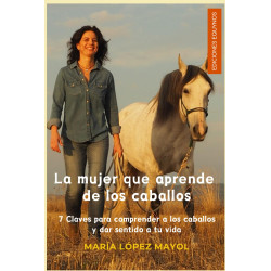 La mujer que aprende de los caballos