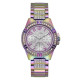 GUESS Iridescent Crystal Multifunction Watch