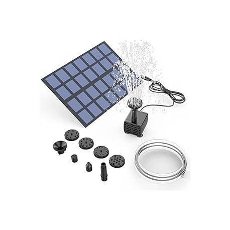 Solar Fountain Pump with Panel