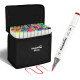 60 Colors Dual Tip Art Markers For Adults
