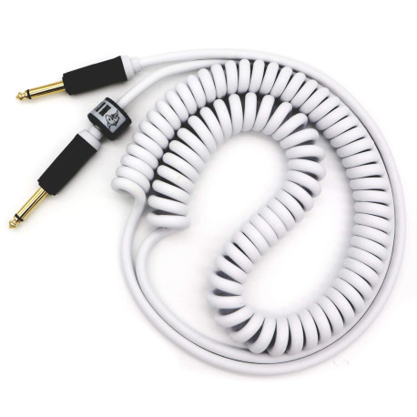 Coiled Guitar Cable Electric Instrument Cable 10 ft