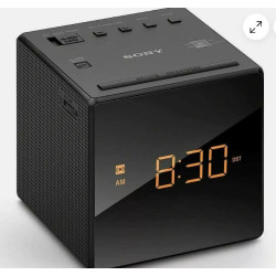 Sony ICF-C1 Desktop Alarm Clock AM FM