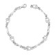 Paw Print Bracelets Gifts for Women 925 Sterling Silver