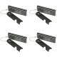 Survival Fire Blocks with Striker for Camping/Hiking/Emergency (4 Pack)