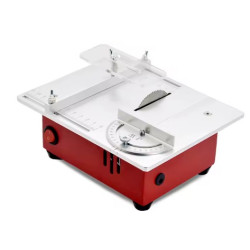 Mini Table Saw Household DIY Cutting Tool Mini Multifunctional Table Cutting Machine Electric Desktop Saws Crafts Cutting Tool