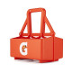 Gatorade 6ct Squeeze Bottle Carrier