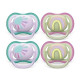 Philips Avent Ultra Air Pacifier - 4 x Light
